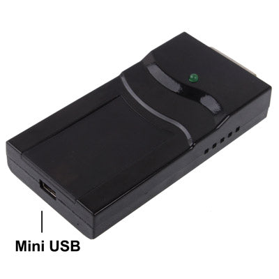 Adaptador de Pantalla USB 2.0 a DVI / VGA / HDMI compatible con Full HD 1080P ampliable hasta 6 unidades de Pantalla