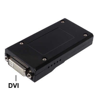 Adaptateur d'affichage USB 2.0 vers DVI/VGA/HDMI compatible avec Full HD 1080P extensible jusqu'à 6 unités d'affichage
