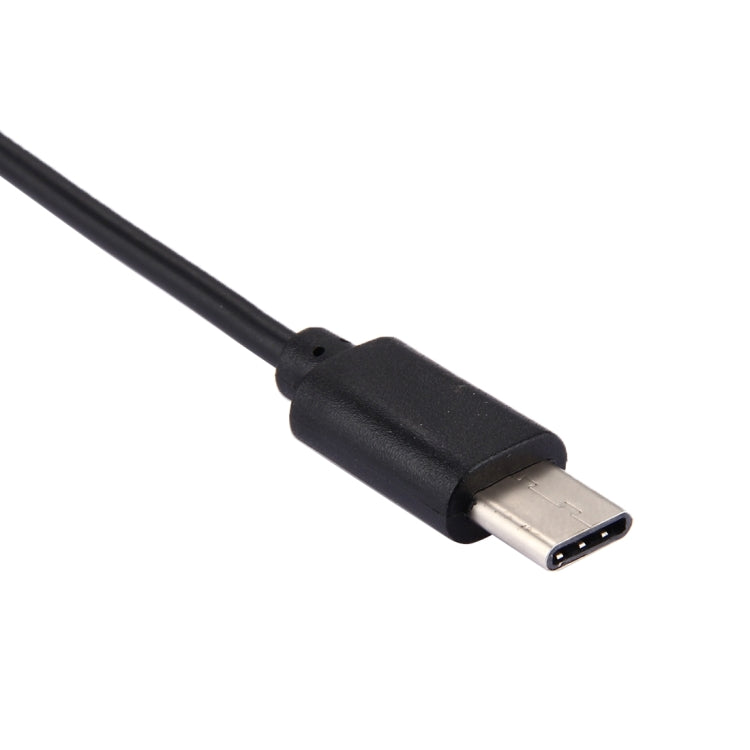 Câble HUB de charge 17,8 cm 3 ports USB-C / Type-C 3.1 OTG pour Galaxy S8 et S8+ / LG G6 / Huawei P10 et P10 Plus / Xiaomi MI 6 et Max 2 et autres Smartphones (Noir)