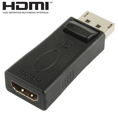 Adaptador DisplayPort Macho a HDMI Hembra (Negro)