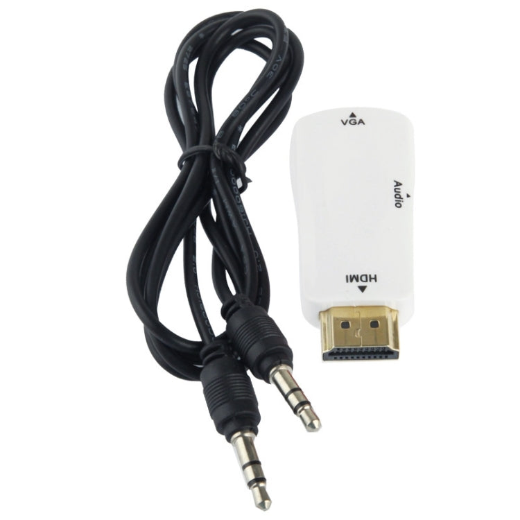  HDMI a VGA 1080P HDMI macho a VGA hembra Adaptador de vídeo por  cable para PC portátil Proyectores HDTV y otros dispositivos de entrada HDMI  : Electrónica