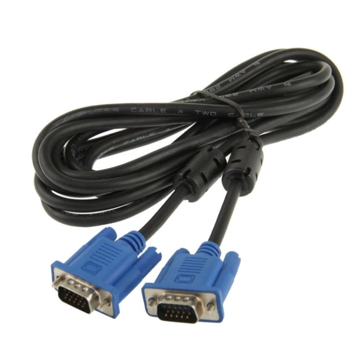 Câble mâle VGA 15 broches vers VGA 15 broches de haute qualité de 3 m pour moniteur/projecteur LCD