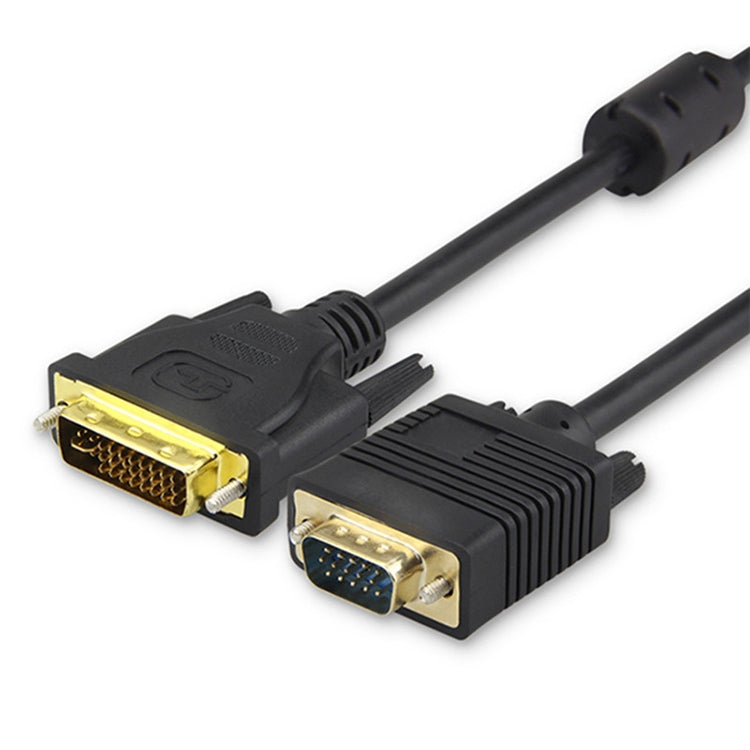 VGA 15 Pin Male to DVI 24 + 5 Pin Male Cable 1.5m