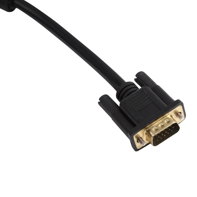 Cable VGA a RGB de 1.5 m (Negro)