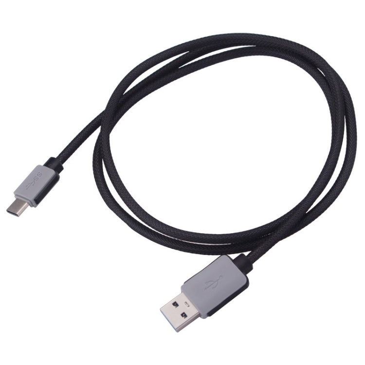 USB-C / TYPE-C 3.1 a USB 3.0 Datos y Cable de Carga longitud del Cable: 1.5m (Negro)