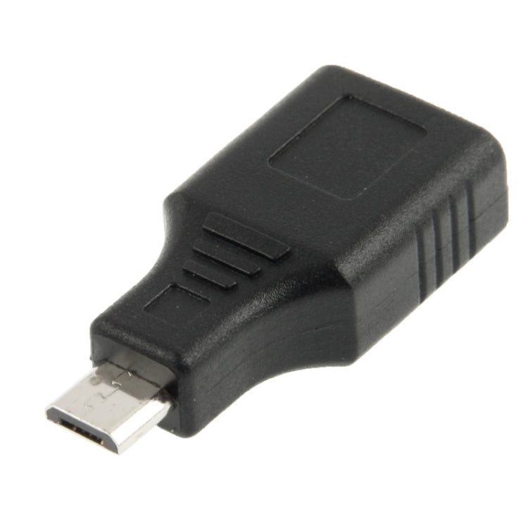 Adaptador Micro USB a USB 2.0 con función OTG Para Galaxy Tab 3 (8.0 / 10.1) T310 / P5200 Note 10.1 (Edición 2014) / P600 GALAXY Tab 4 (7.0 / 8.0 / 10.1) T230 / T330 / T530 Galaxy Tab Pro (8.4 / 10.1) T320 / T520 i9500 / i9300 / N7100 (Negro)