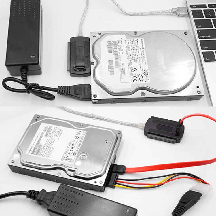 Adaptateur USB 2.0 haut débit vers SATA/IDE