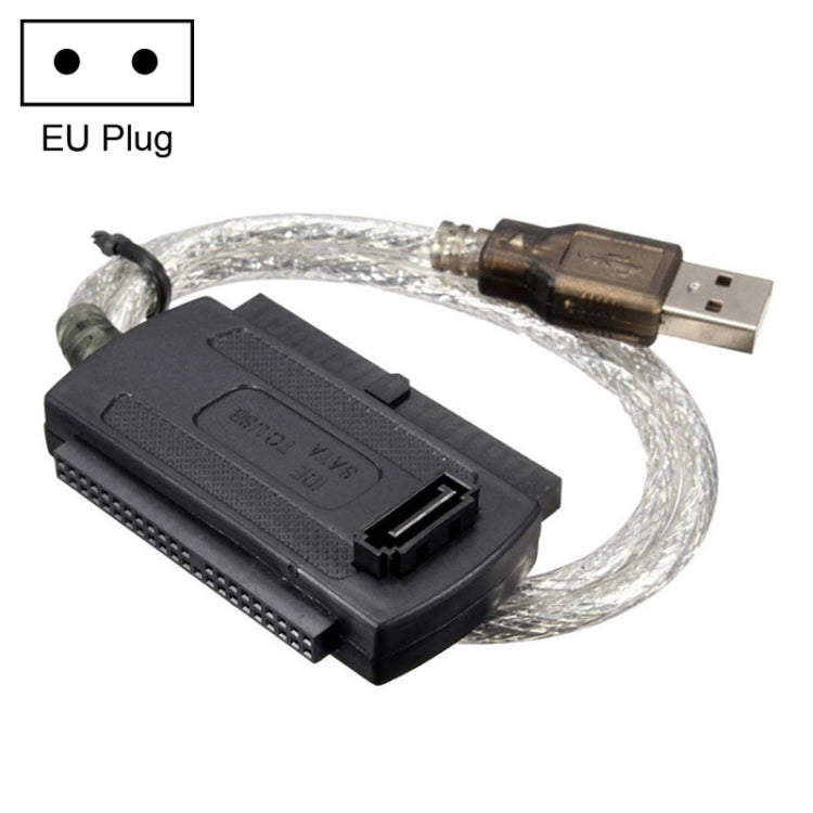 Câble USB 2.0 vers IDE et SATA Longueur du câble : environ 55 cm