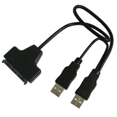 Convertisseur de disque dur USB 2.0 vers Serial ATA et réservoir de stockage de disque dur de 2,5 pouces