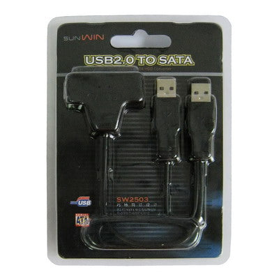 USB 2.0 al convertidor HDD en Serie ATA y Tanque de Tienda HDD de 2.5 pulgadas