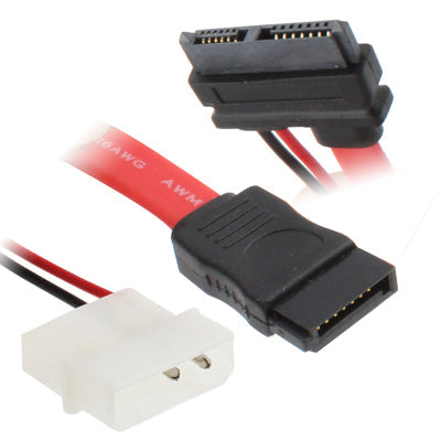 13 Pin SATA Cable (7+6) to 2 Pin IDE + 7 Pin SATA Cable For Laptop SATA Drives Length: 45cm