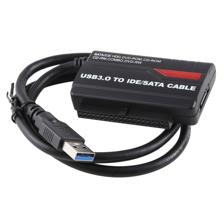 Adaptador de Disco Duro externo USB 3.0 a Disco Duro IDE / SATA (Negro)
