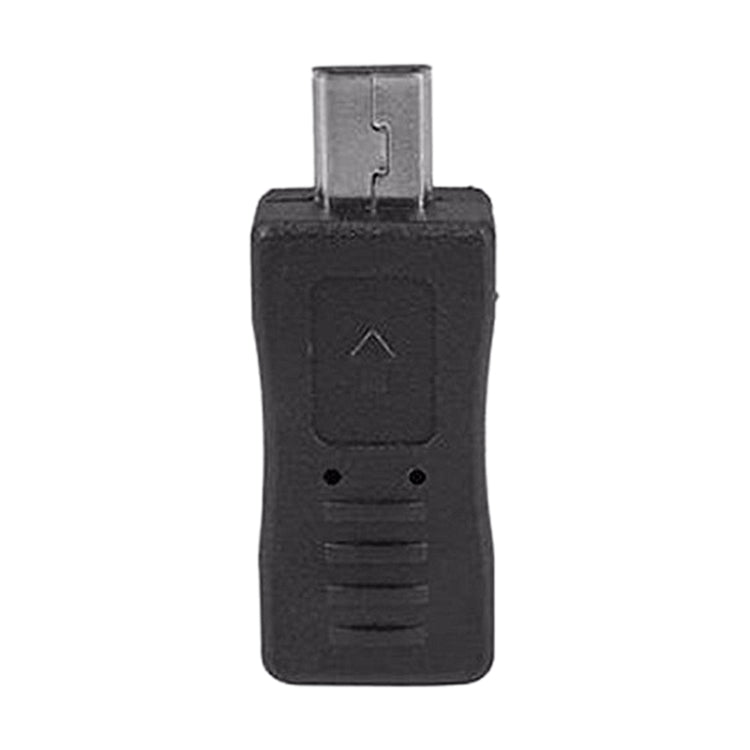 Adaptateur USB 2.0 Mini USB vers Micro USB Femelle (Noir)