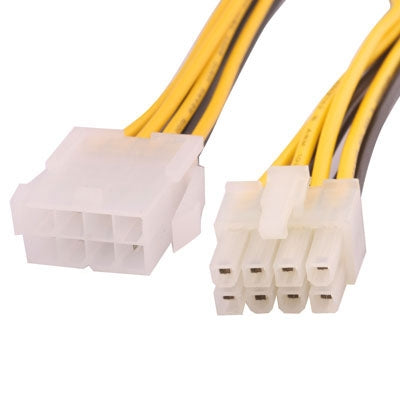 SATA Power Cable 8-pin Male to 8-pin Female length: 20 cm