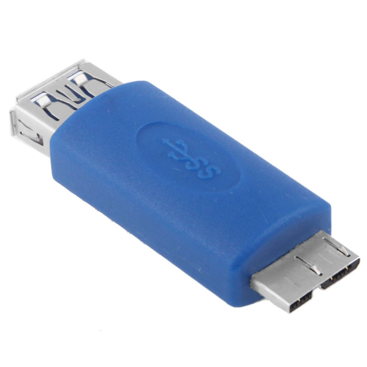 Super Speed ​​USB 3.0 AF to USB 3.0 Micro-B Male Adapter (Blue)