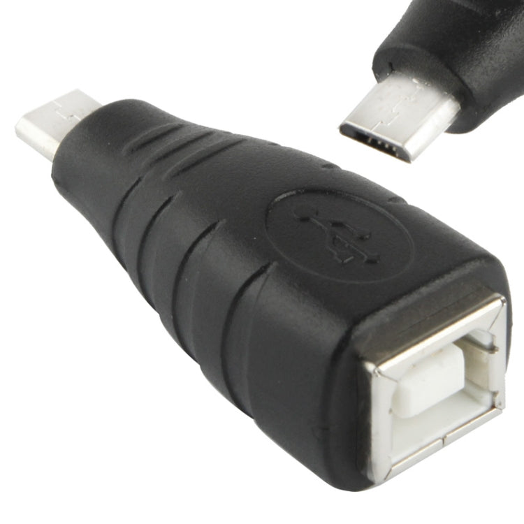 Adaptador Micro USB Macho a USB BF (Negro)