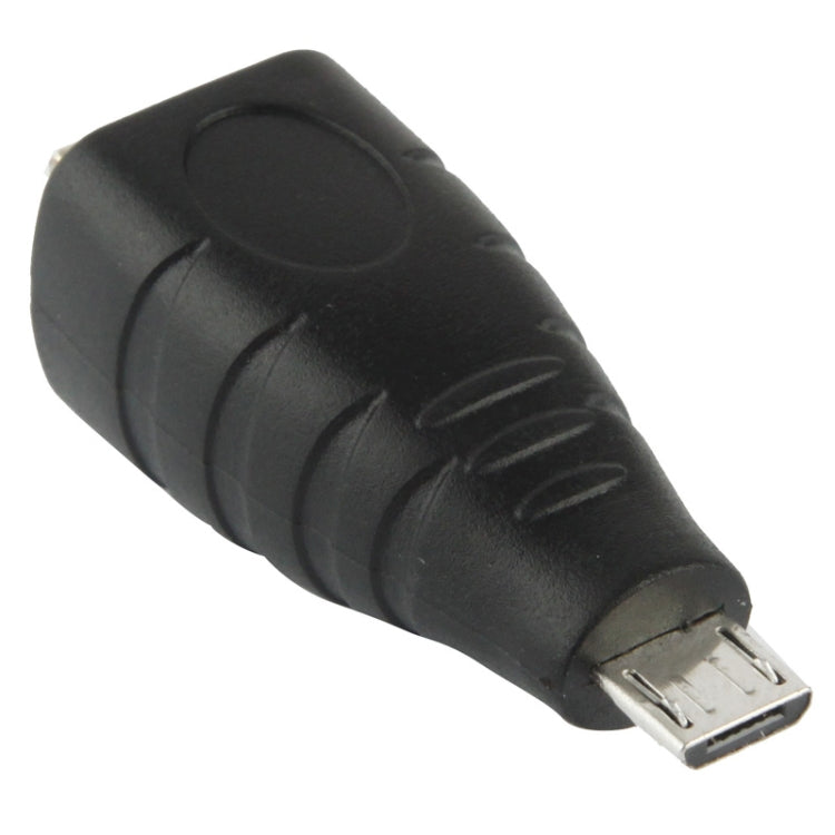 Adaptador Micro USB Macho a USB BF (Negro)