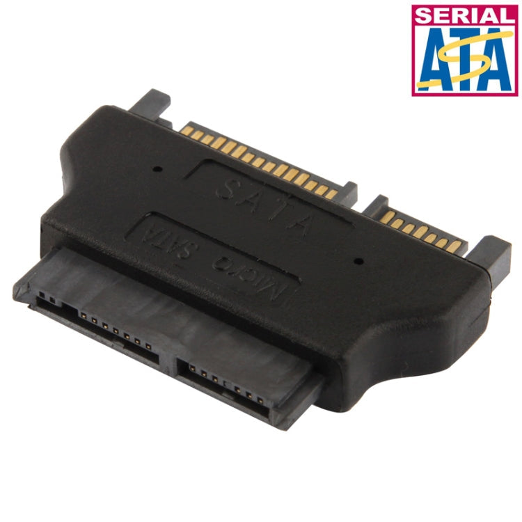Micro SATA 16 Pin to SATA 22 Pin Converter Adapter