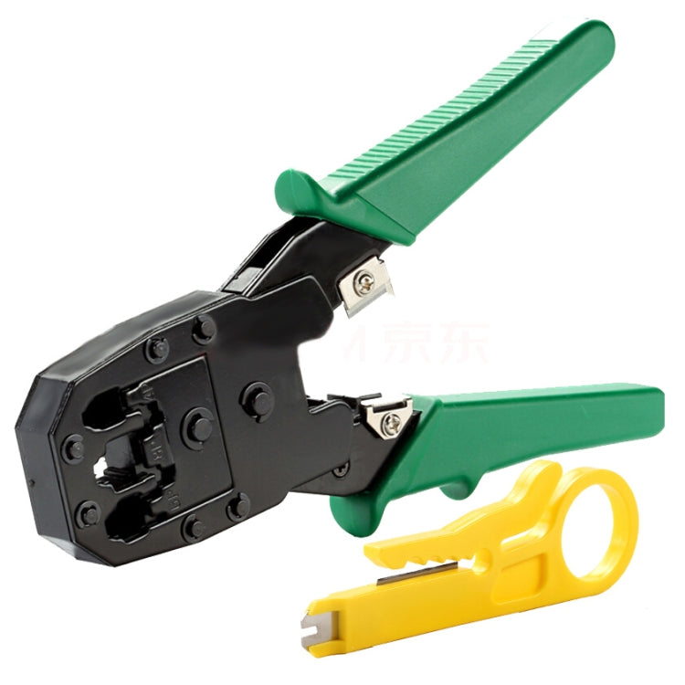 MultiTool RJ45 RJ12 RJ11 Cable Crimper Crimp PC Network Hand Tools (Green)