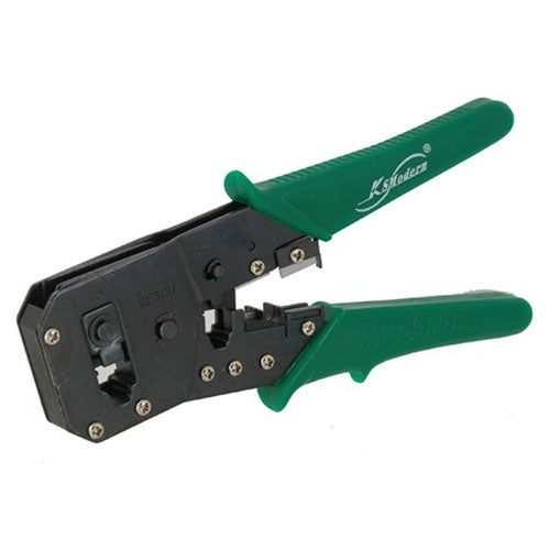Herramientas de crimpado RJ45-RJ12-RJ11 (Verde)
