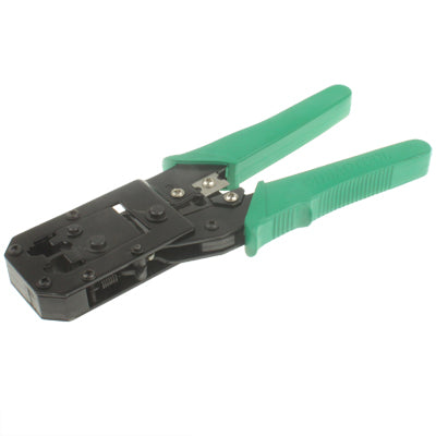 8P8C Net Pince à sertir Outil avec poignée (Vert)