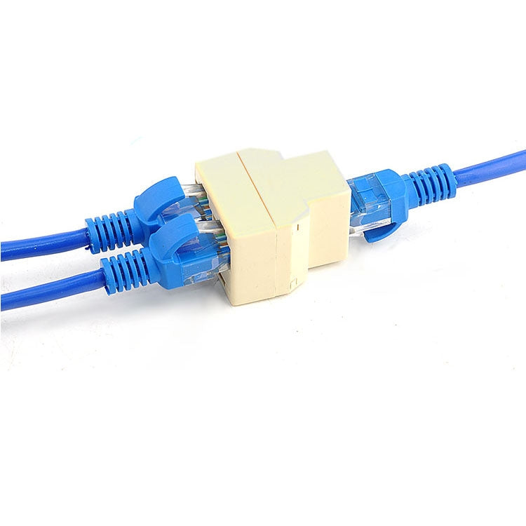 Câble réseau Ethernet LAN 1 à 2 voies RJ45, connecteur séparateur