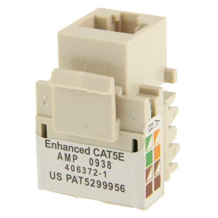 Adaptateur de connecteur de module de prise réseau Cat5E RJ45 (bonne qualité)