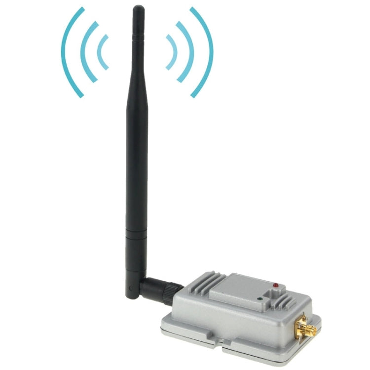 Amplificateur de signal WiFi 802.11b/g Amplificateurs à large bande 2000 mW (Argent)