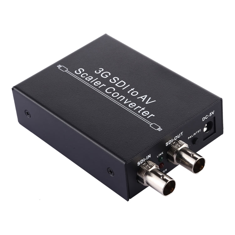 NF-F001 3G SDI vers AV + SDI Scaler Converter permet d'afficher SD-SDI / HD-SDI / 3G-SDI sur HDTV