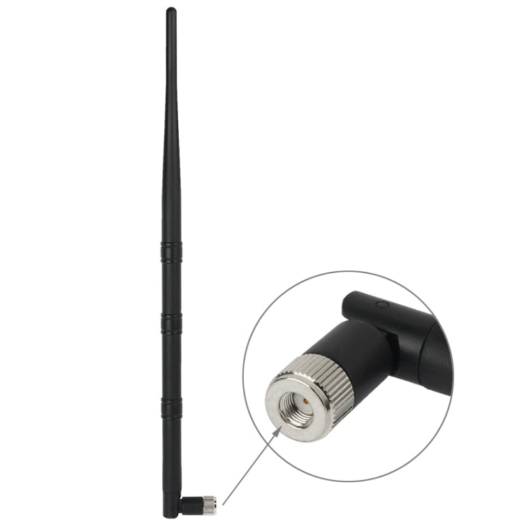 High Quality 15dBi RP-SMA Antenna For Router Network (3 Sections) (Black)
