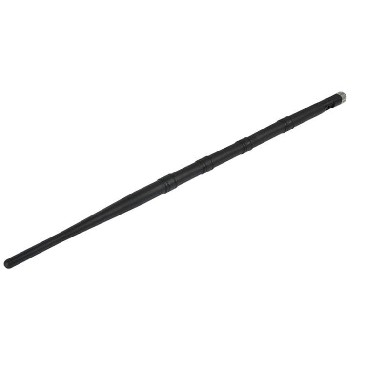 High Quality 2.4GHz 15dBi RP-SMA Antenna For Router Network (4 Sections) (Black)