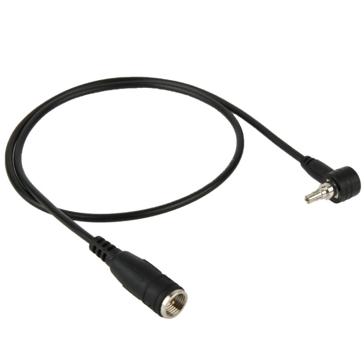 Cable Flex de FME a CRC9 de Alta Calidad longitud: 45 cm (Negro)