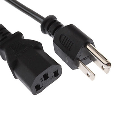 Universal US 3-prong AC Power Cords For desktop computer printer monitor Plug Cable length: 1.2m