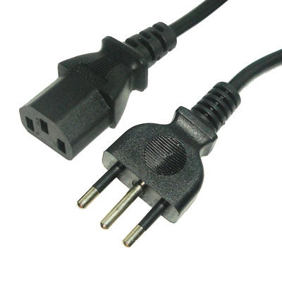 Italy Standard Power Cord For Desktop PC AC 3-prong Cable length: 1.5m