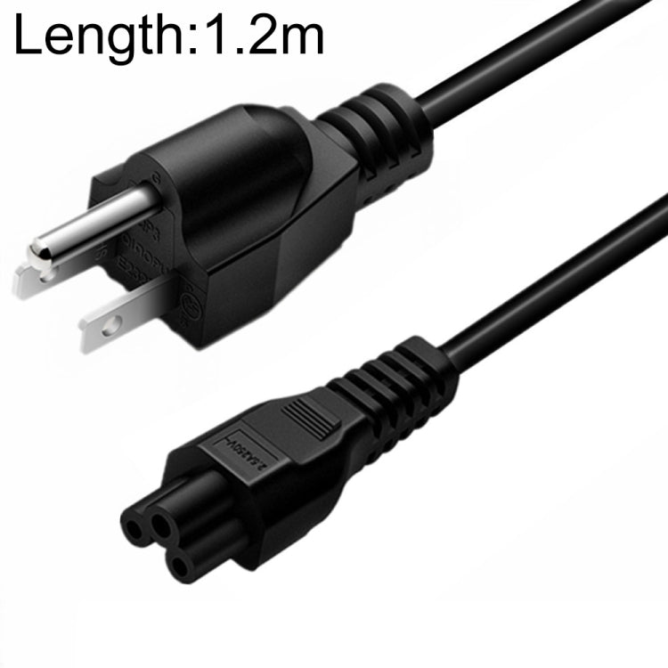 3-prong US Laptop Power Cord Cable length: 1.2m