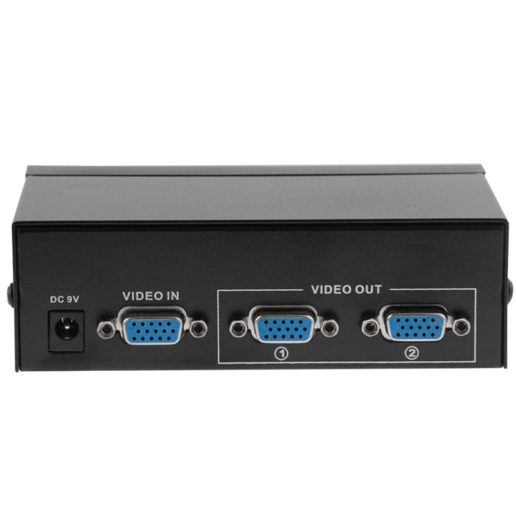FJ-2502A Répartiteur vidéo VGA haute résolution 1920 x 1440 2 ports Prise en charge de la bande passante vidéo 250 MHz