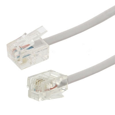 2-core RJ11 to RJ11 telephone cable length: 5 m