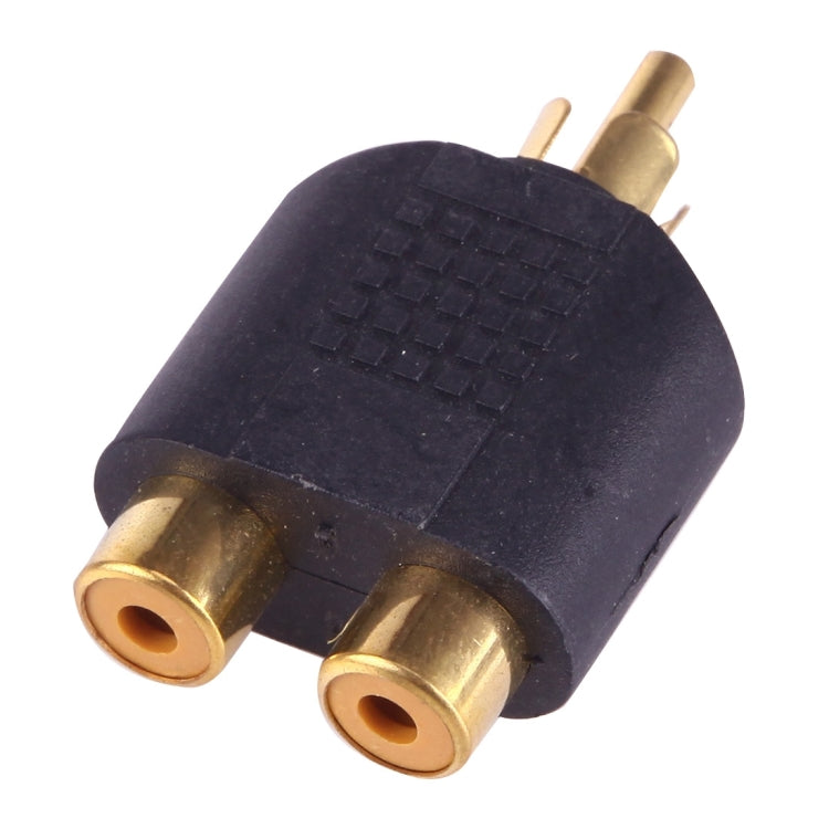 RCA Plug to 2 RCA Plugs (Gold Plated)