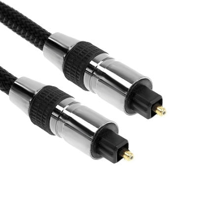 Câble audio optique tressé Diamètre extérieur : 5,0 mm longueur : 2 m