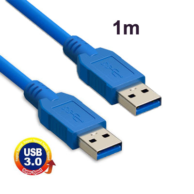 Extension cable USB 3.0 A Male to Male AM-AM length: 1 m