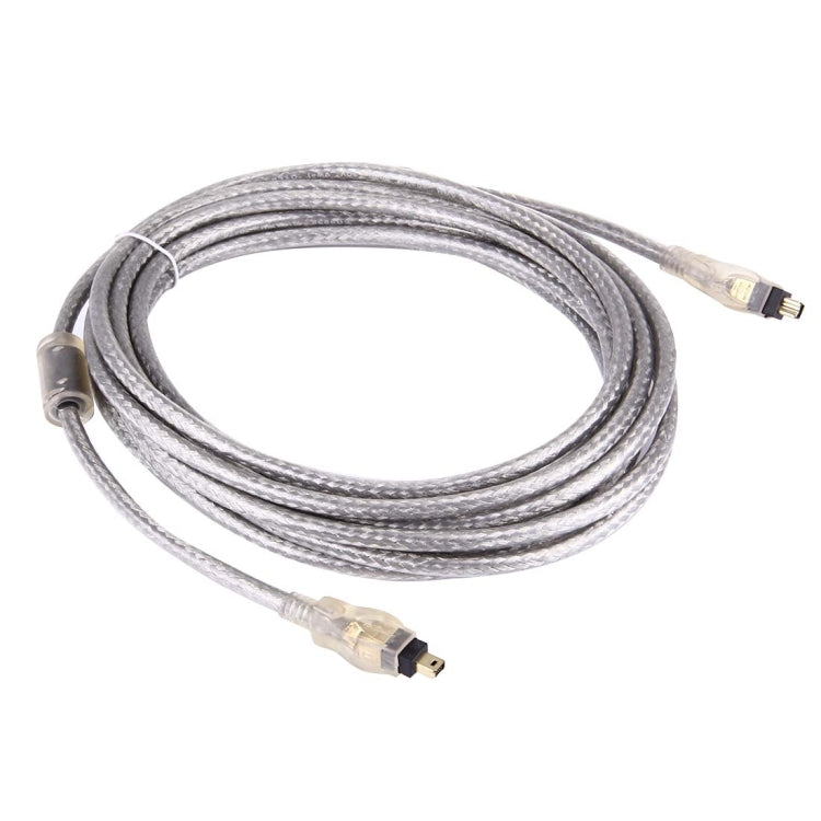 Câble Firewire 4 broches mâle vers 4 broches IEEE 1394 de haute qualité Longueur : 5 m (plaqué or)