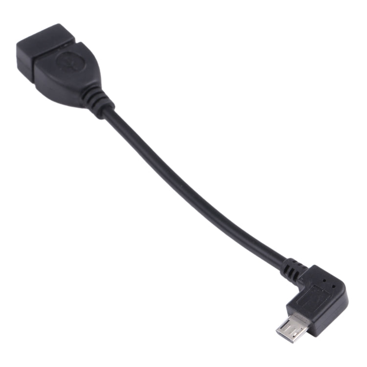 Micro USB Micro USB to USB 2.0 AF Adapter Cable with OTG function for Galaxy / Nokia / LG / BlackBerry / HTC One X / Amazon Kindle / Sony Xperia etc. (13cm) (Black)