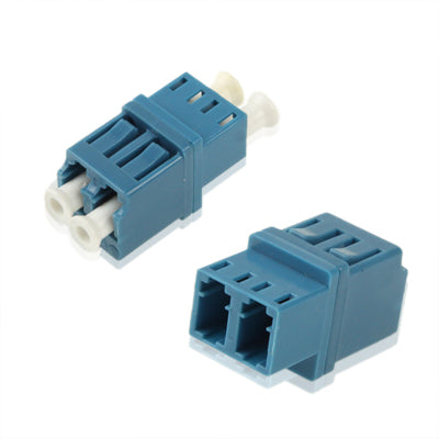 Brida de fibra dúplex monomodo LC-LC / Conector / Adaptador / Dispositivo Lotus Root (Azul)