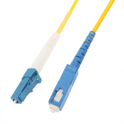 LC-SC single core single mode fiber optic jumper length: 3m
