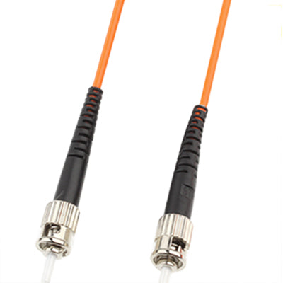 ST-ST single core multimode fiber optic jumper length: 3m