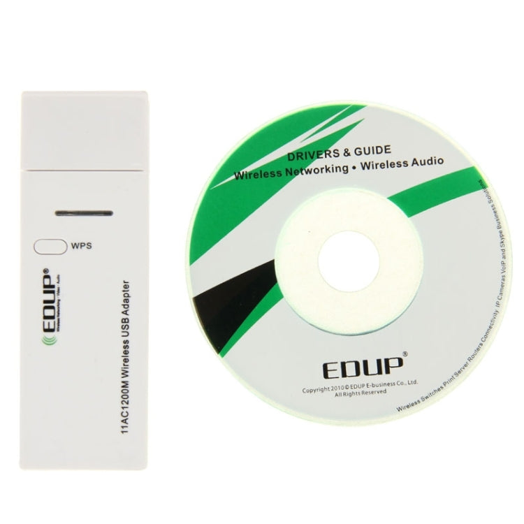 EDUP AC-1601 802.11AC 1200M Adaptador Inalámbrico Wifi USB 3.0 de Doble Banda