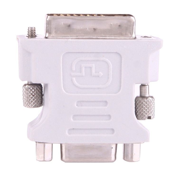 24+5 VGA Female to 15 Pin DVI-I Male Dual Link Video Monitor Adapter Converter (Grey)