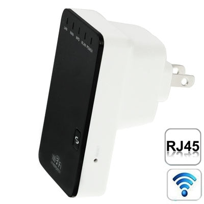 US Plug 300Mbps Wireless-N Mini Router supports AP/client/router/bridge/repeater working modes random signal delivery