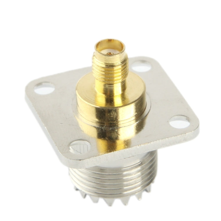 SMA Female to UHF Adapter (Silver)