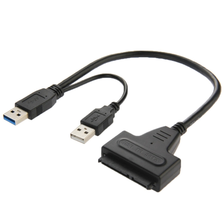 Câble USB 2.0/USB 3.0 vers SATA avec boîtier de protection HDD 2,5 pouces prenant en charge jusqu'à 4 To de vitesse